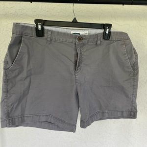 Old Navy Grey Everyday Shorts Womens Size 16